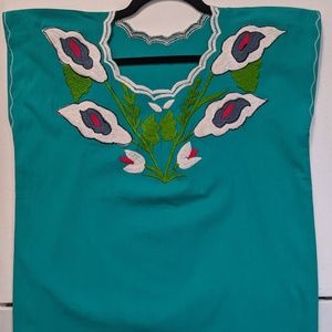 Teal Blouse